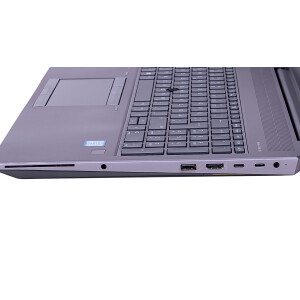 HP ZBook 15 G6, 15.6" Workstation, Intel mobile 8-Core i9-9880H, max. 4.80GHz, 32GB RAM, 512GB M.2 SSD, Quadro T2000 (4GB) FHD Touchscreen, WIN 10 Pro